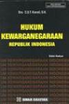 Hukum Kewarganegaraan Indonesia