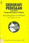 Geografi Pedesaan (print on demand)